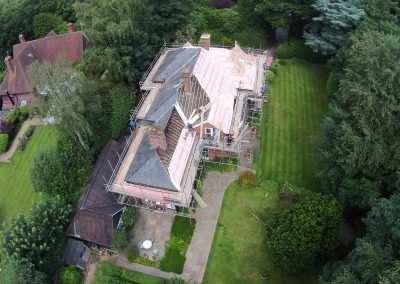Image of re-roofing project, Surrey