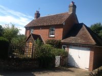 Image of roof repairs on cottage in Frensham, near Farnham, Surrey