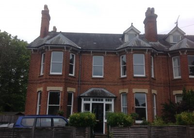 Image of slate roof restoration and repairs, Farnham, Surrey.