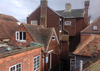 Completed re-roof in Farnham, Surrey.