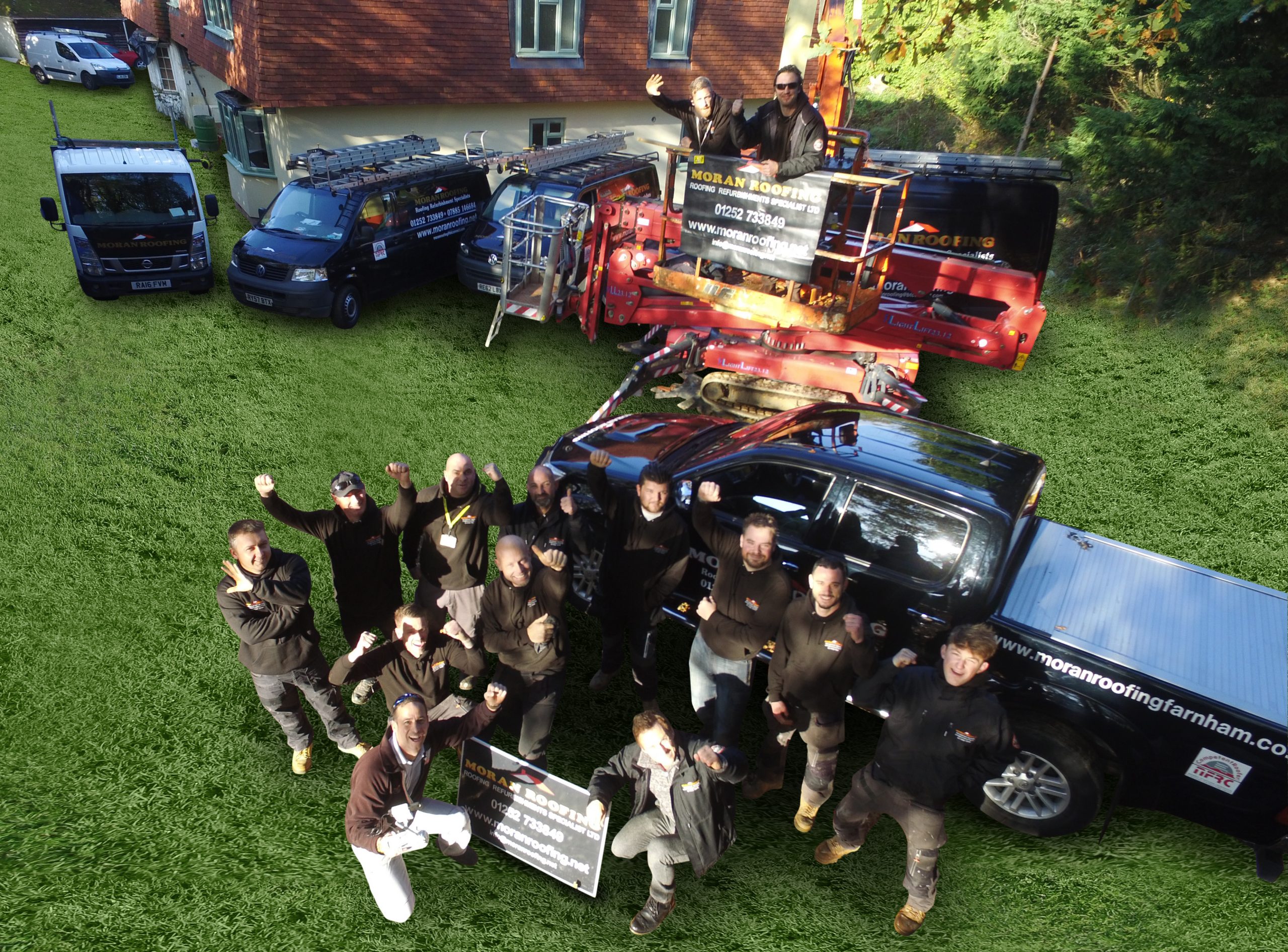 Image of Moran Roofing Specialists Ltd team, Farnham, Surrey