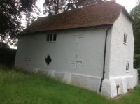 Re roofing image of a chapel in Farnham Surrey
